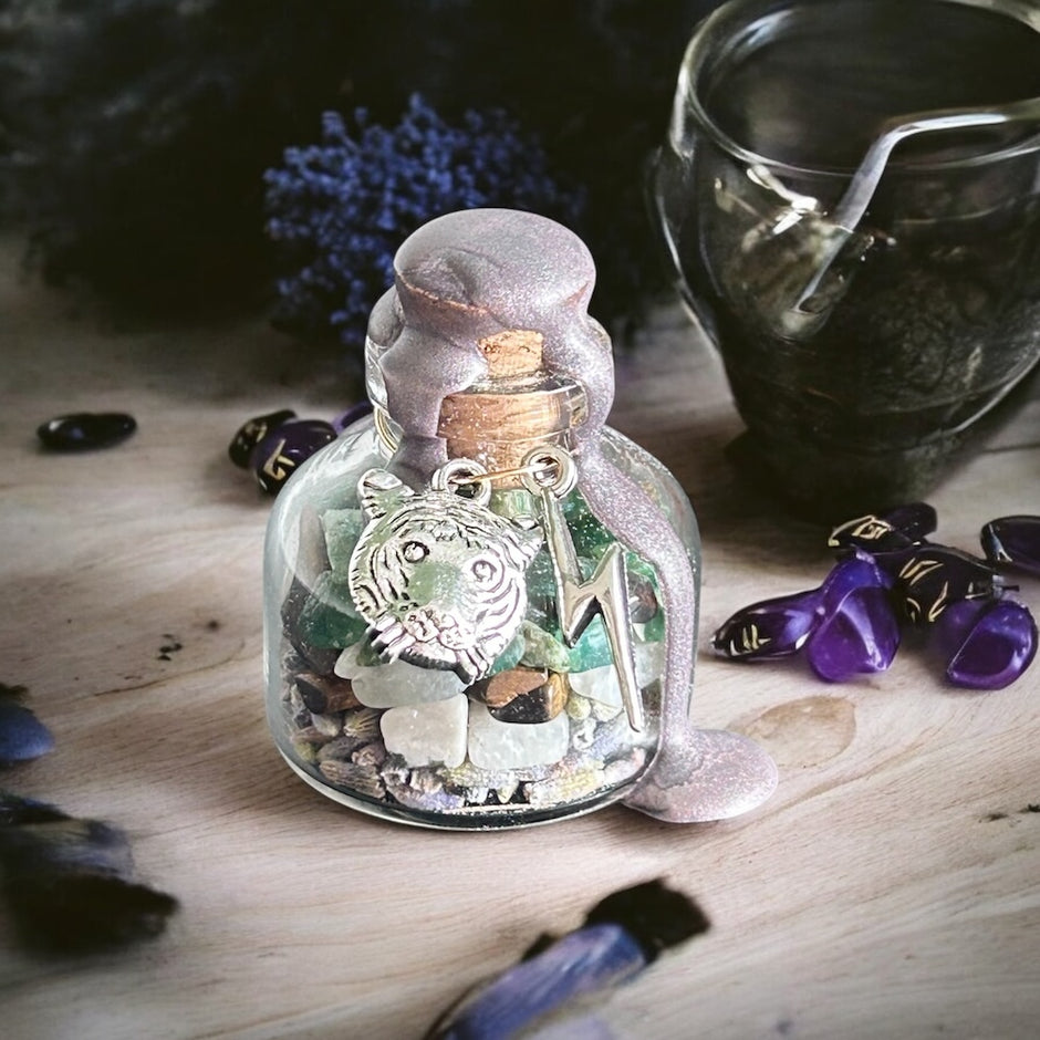 Spell jars – Rock Petal Spirit